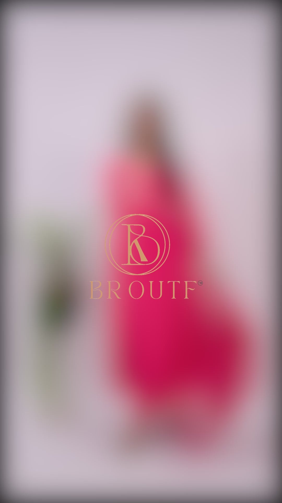 Women's Hot RedGeorgette Flared Kurta with Dupatta Set