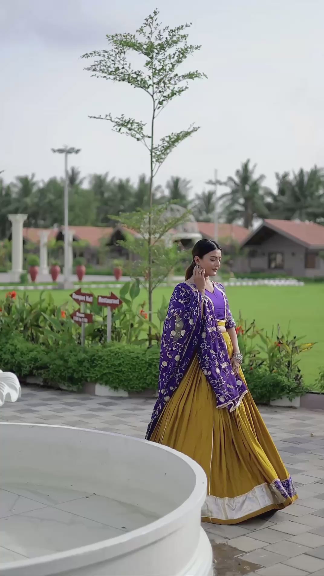 Navratri Special Pure Cotton Heavy Embroidery Lehenga Choli