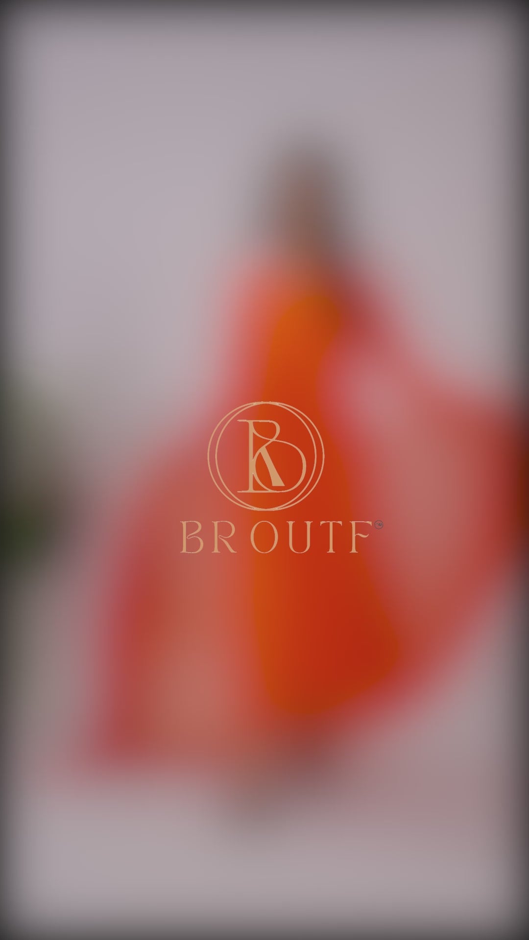 Vibrant Orange Rayon Flared Kurta Set for Women with Gota Patti Dupatta